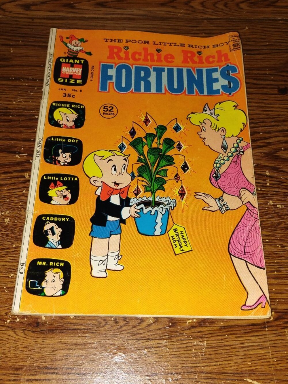 Richie Rich Fortunes #8 (Harvey Comics, 1973)